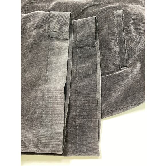 Coldwater Creek Wide Leg Pinwale Black Corduroy Trouser Pants Sz 16 Girl Boss - Picture 5 of 8